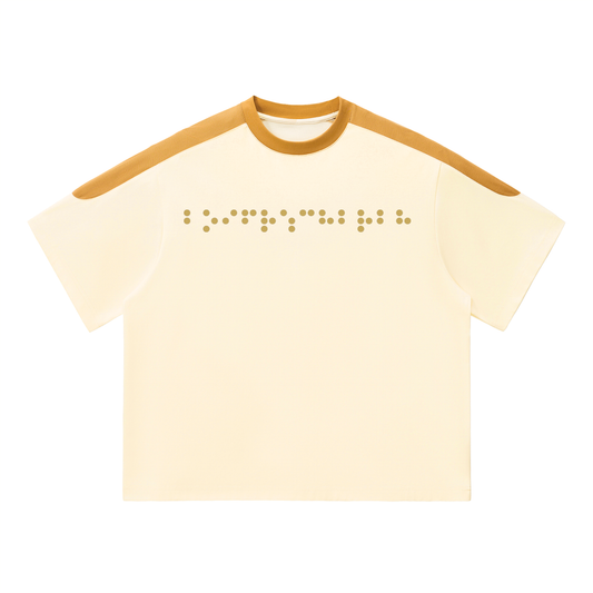 Unisex Color Block Oversized T-Shirt