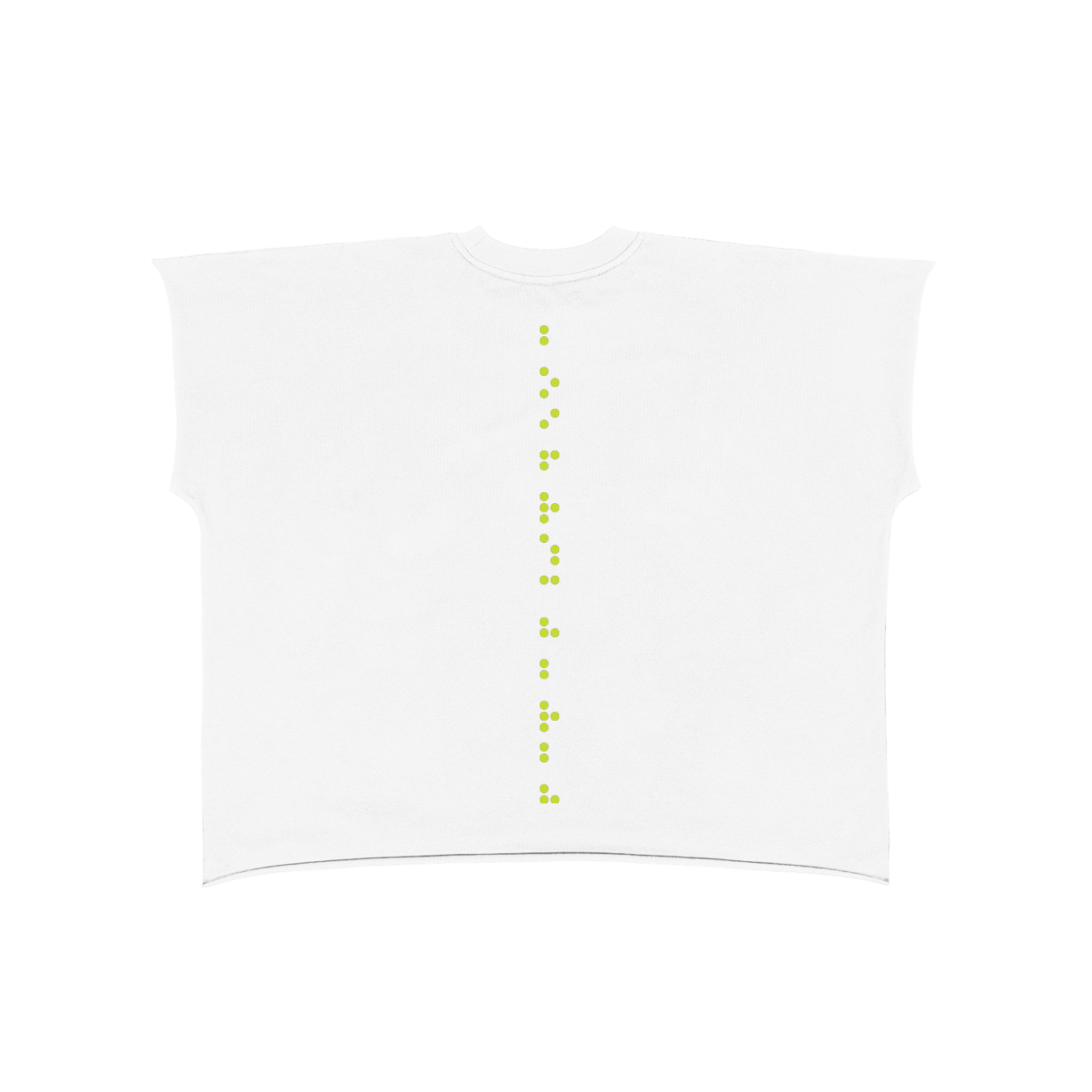 Raw Edge Boxy Non-Shrink T-Shirt