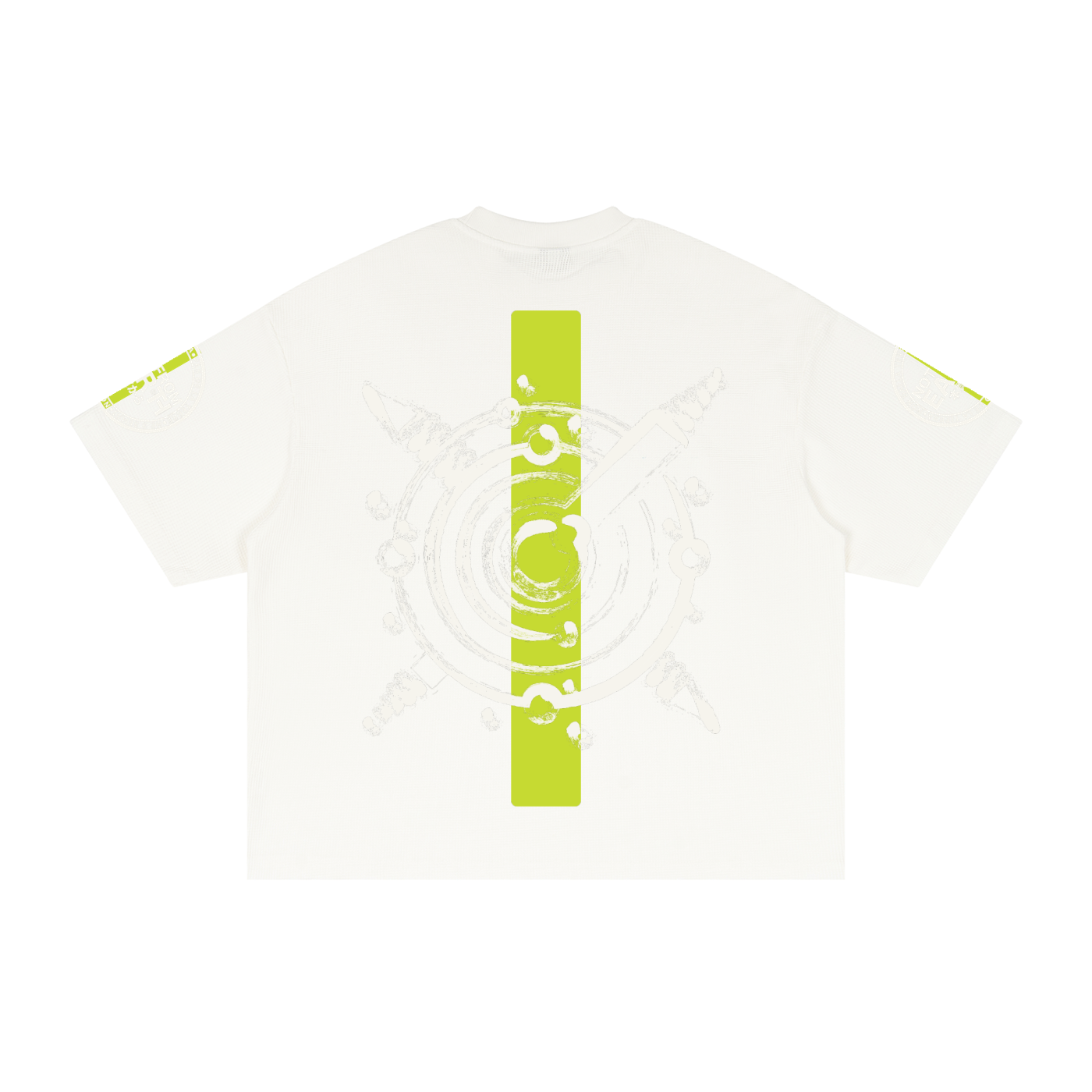 Textured Waffle Washed Boxy T-Shirt