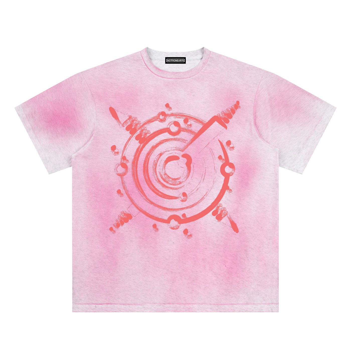 Sun Fade Hand-Painted T-Shirt