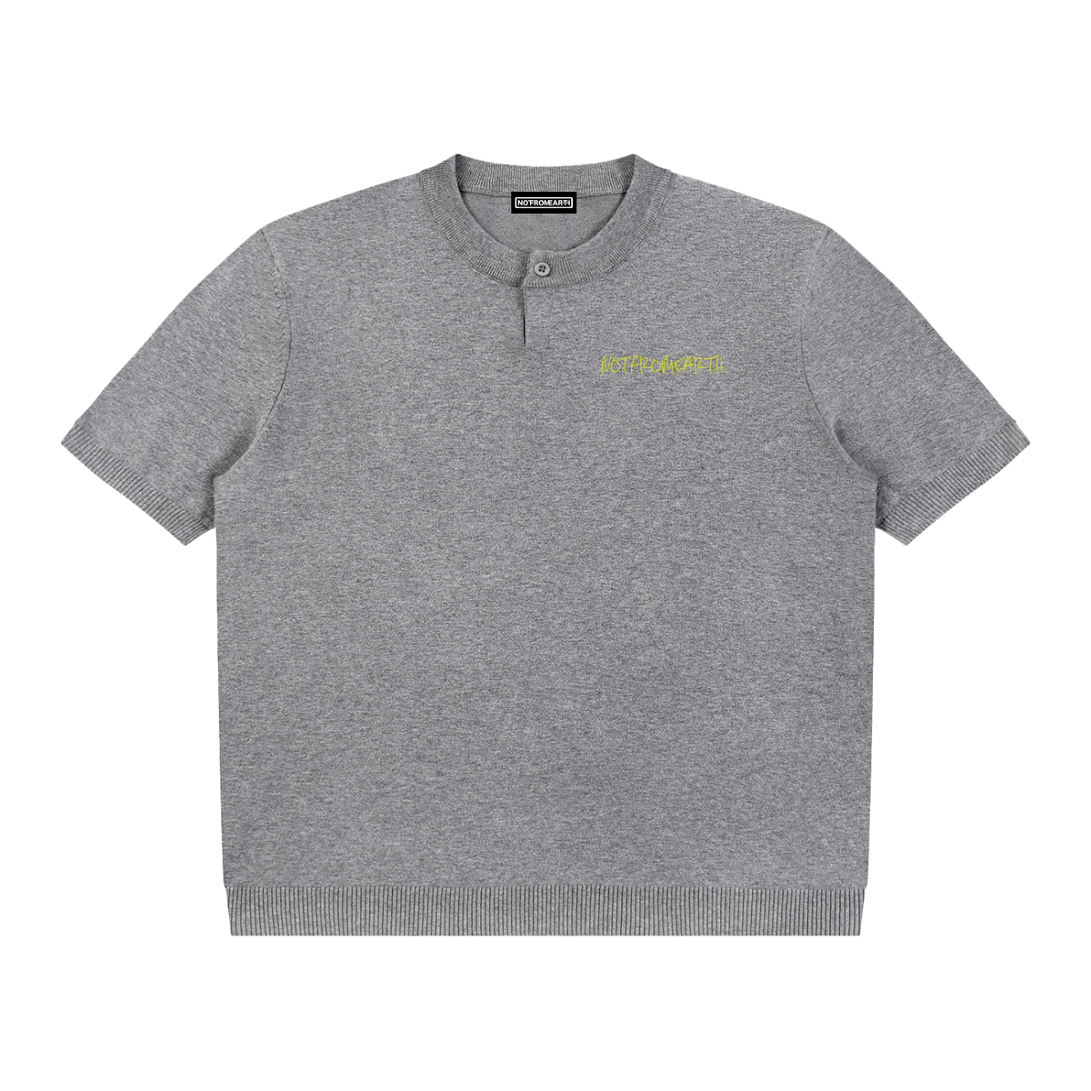 Encoded Knit Henley