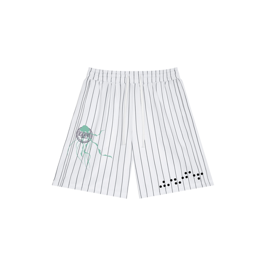 Tentacles Unisex Striped Loose Fit Shorts