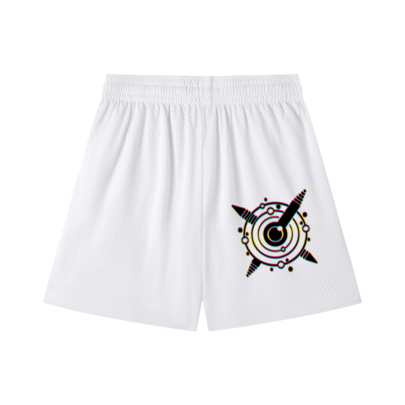 Mesh Drawstring Shorts