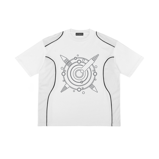 Øffworld Orbital Field Tee Wht