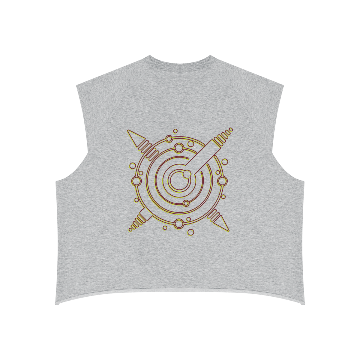 Men’s Boxy Raw Hem Tank Top