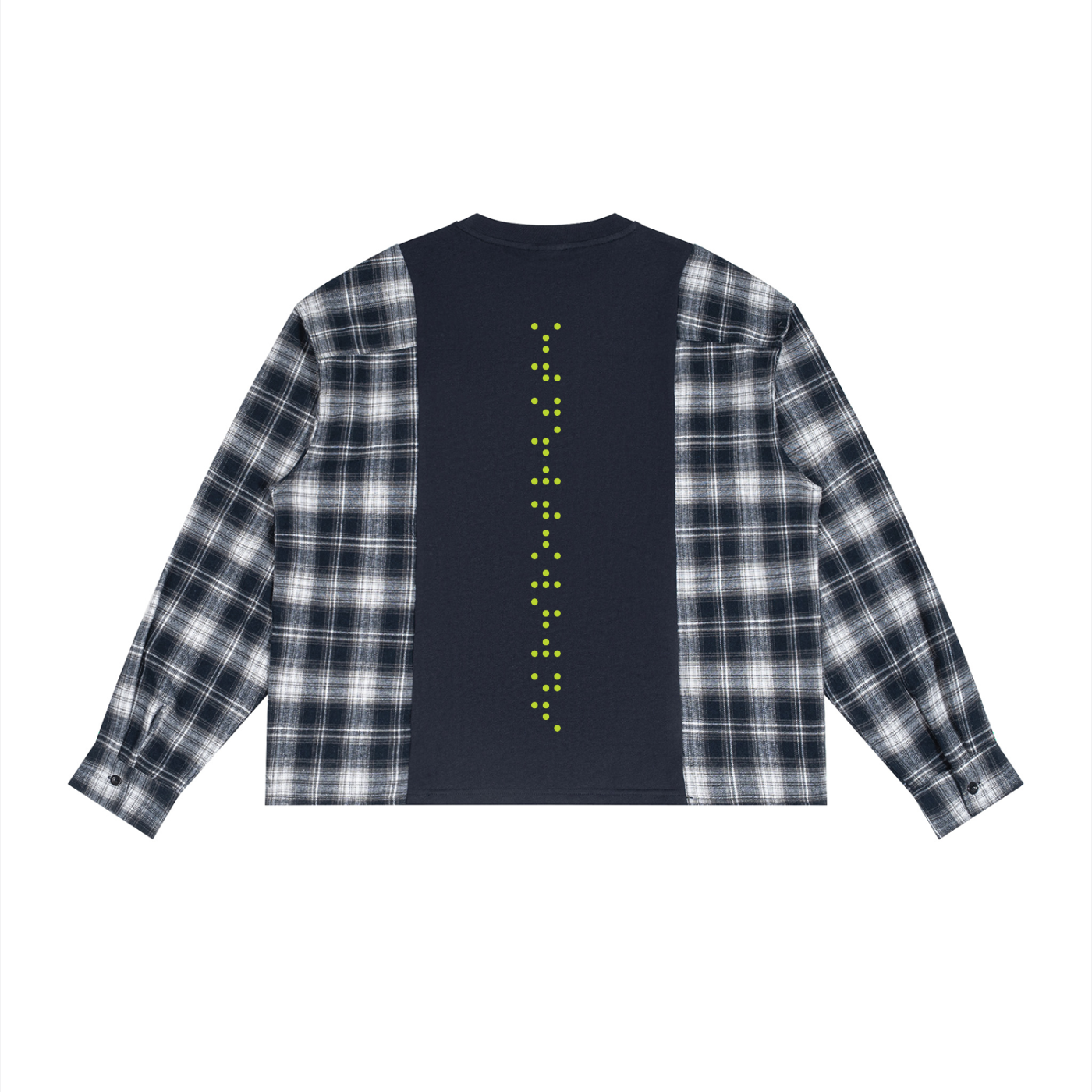 Signal Interference Plaid Tee