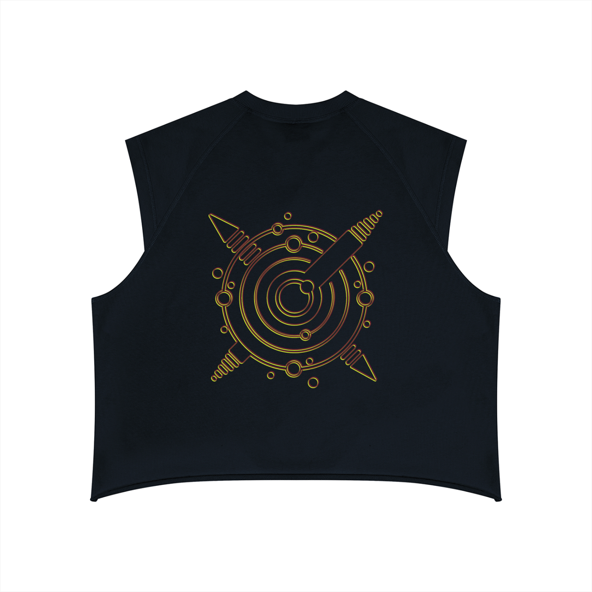 Men’s Boxy Raw Hem Tank Top
