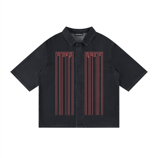 Identity Scan Boxy Shirt