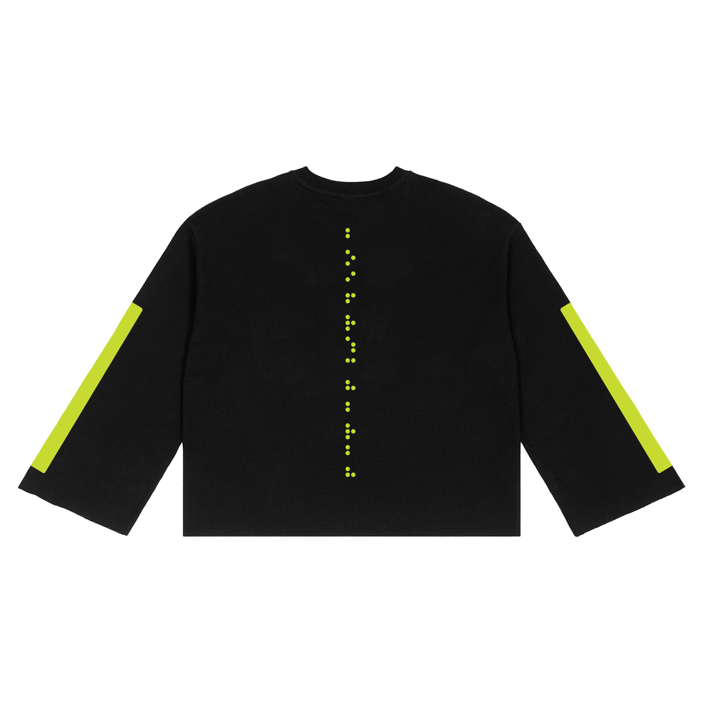 Unisex Waffle Raw Edge T-Shirt