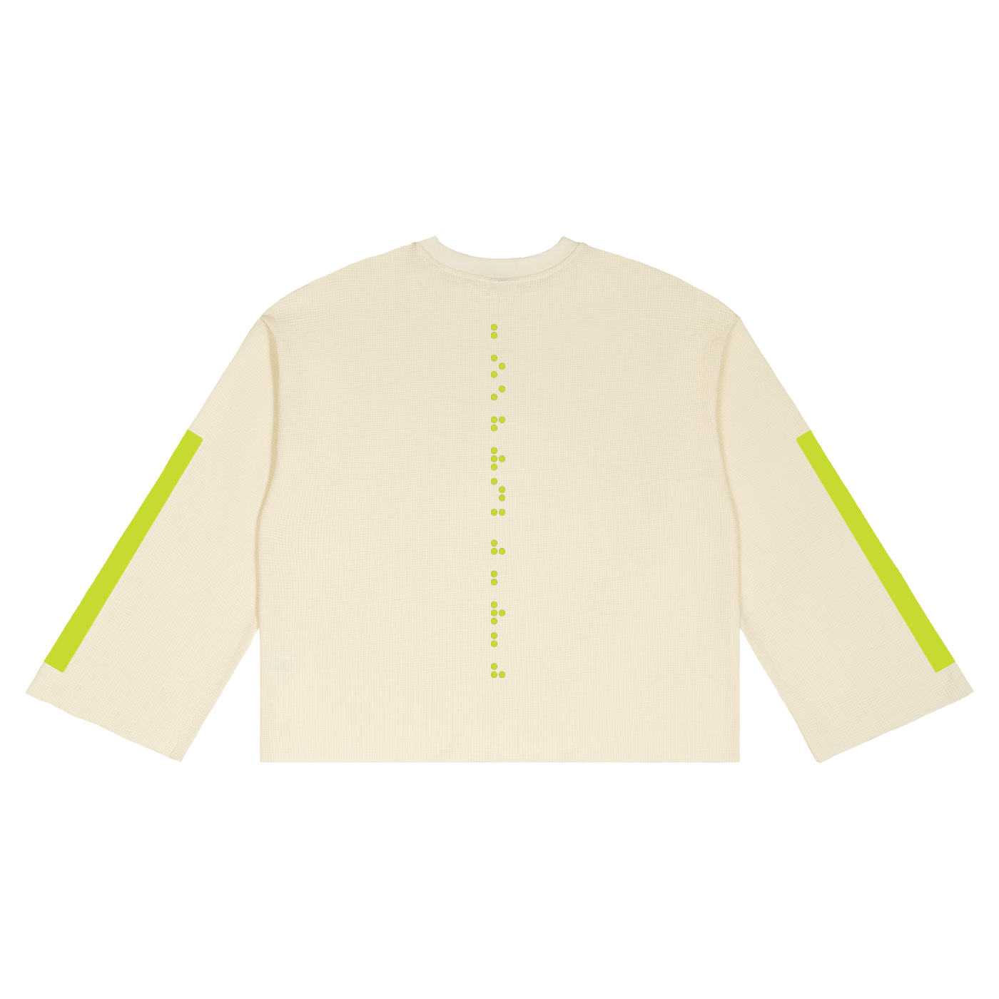 Unisex Waffle Raw Edge T-Shirt