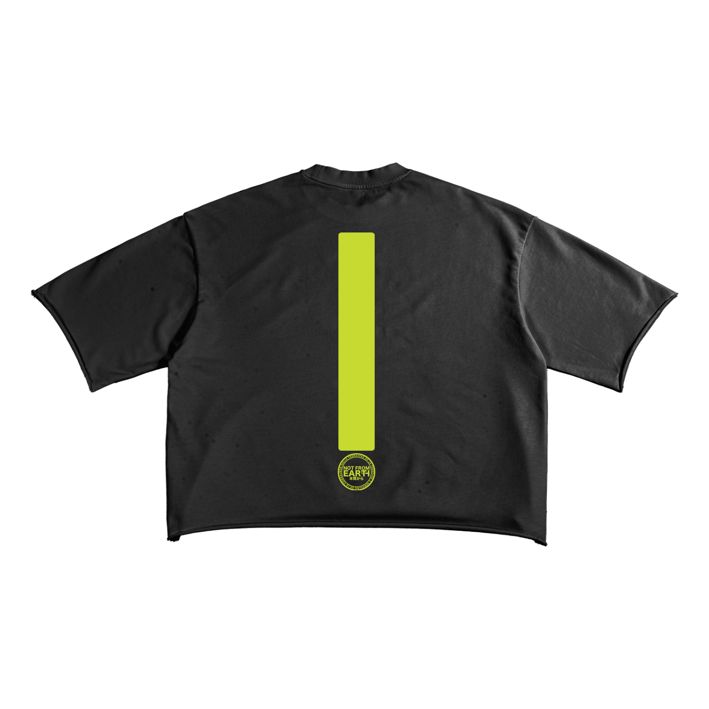 French Terry Raw Edge T-Shirt