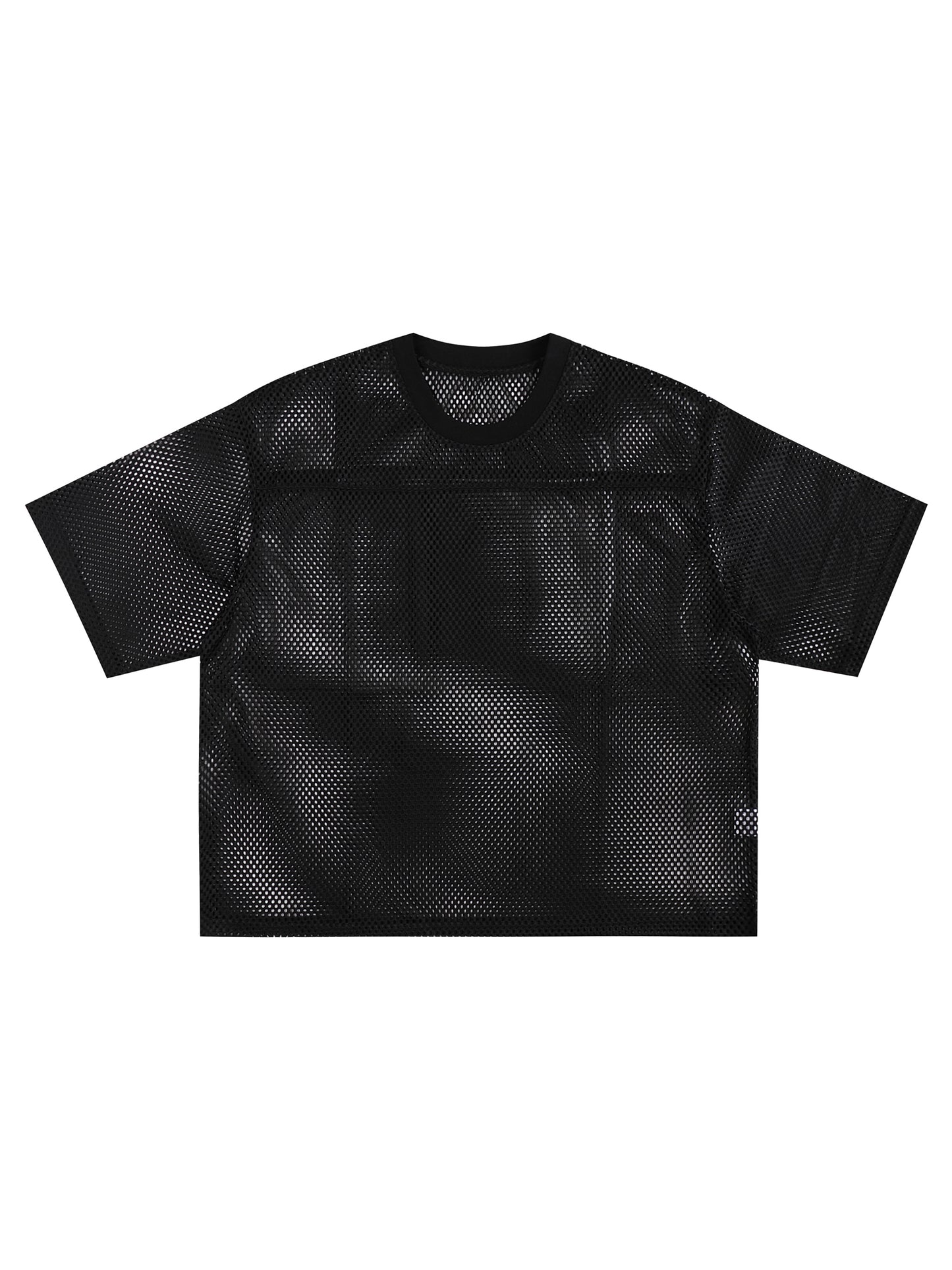 See-through Boxy Net T-shirt