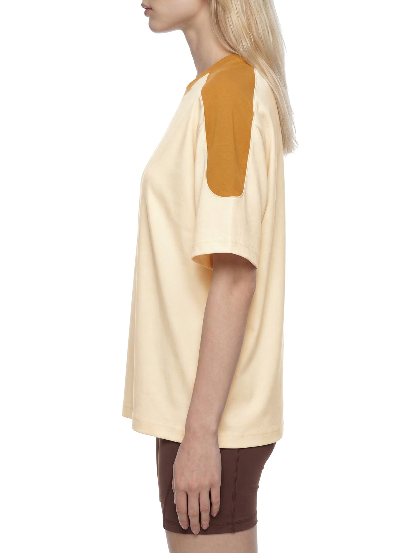 NFE Love Transmission Oversized Tee Gold