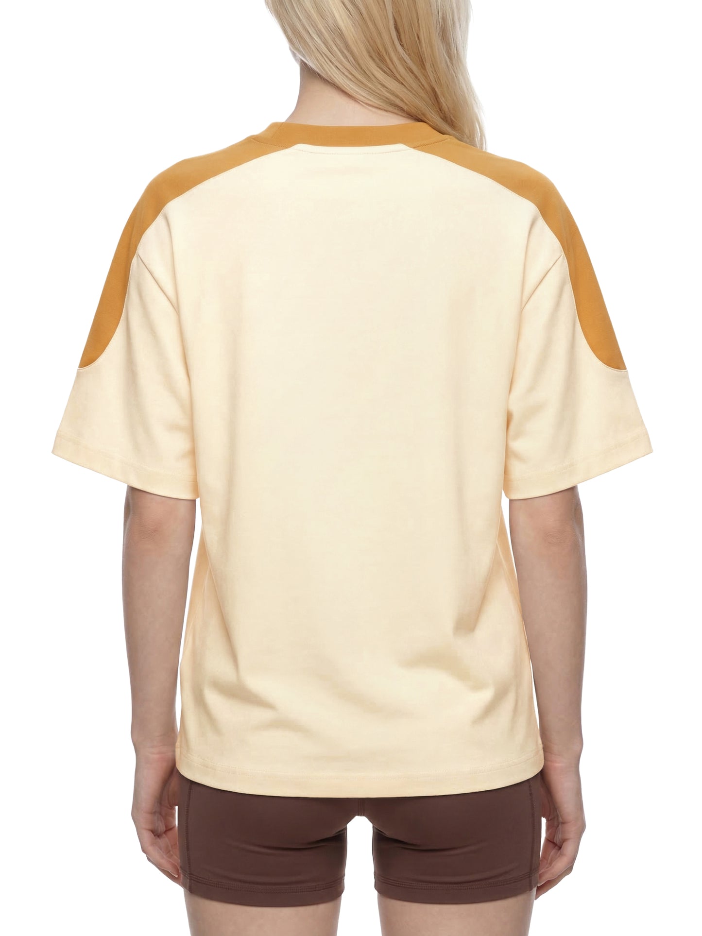 NFE Love Transmission Oversized Tee Gold