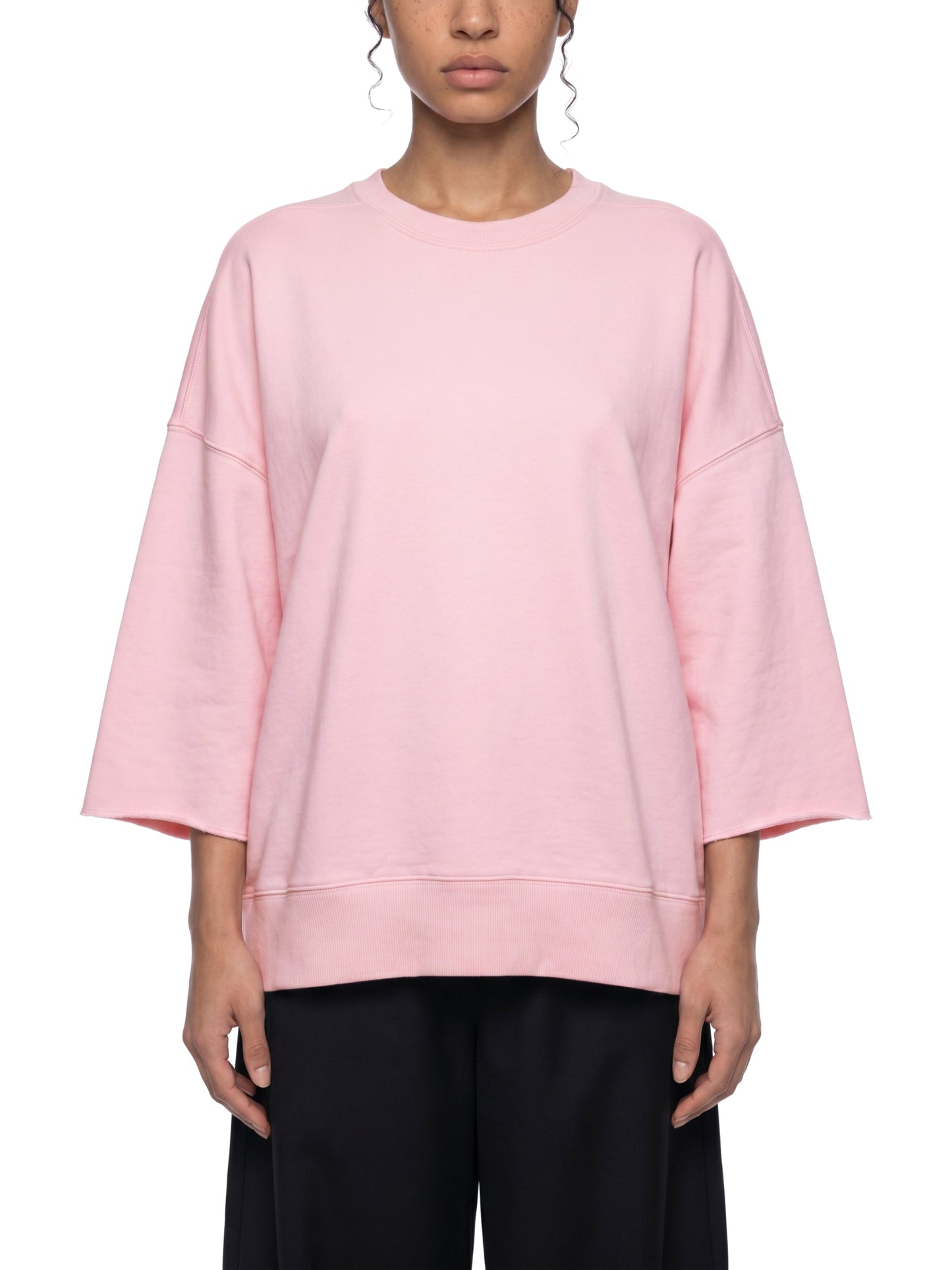 Unisex Mineral Wash Boxy Raw Edge T-Shirt