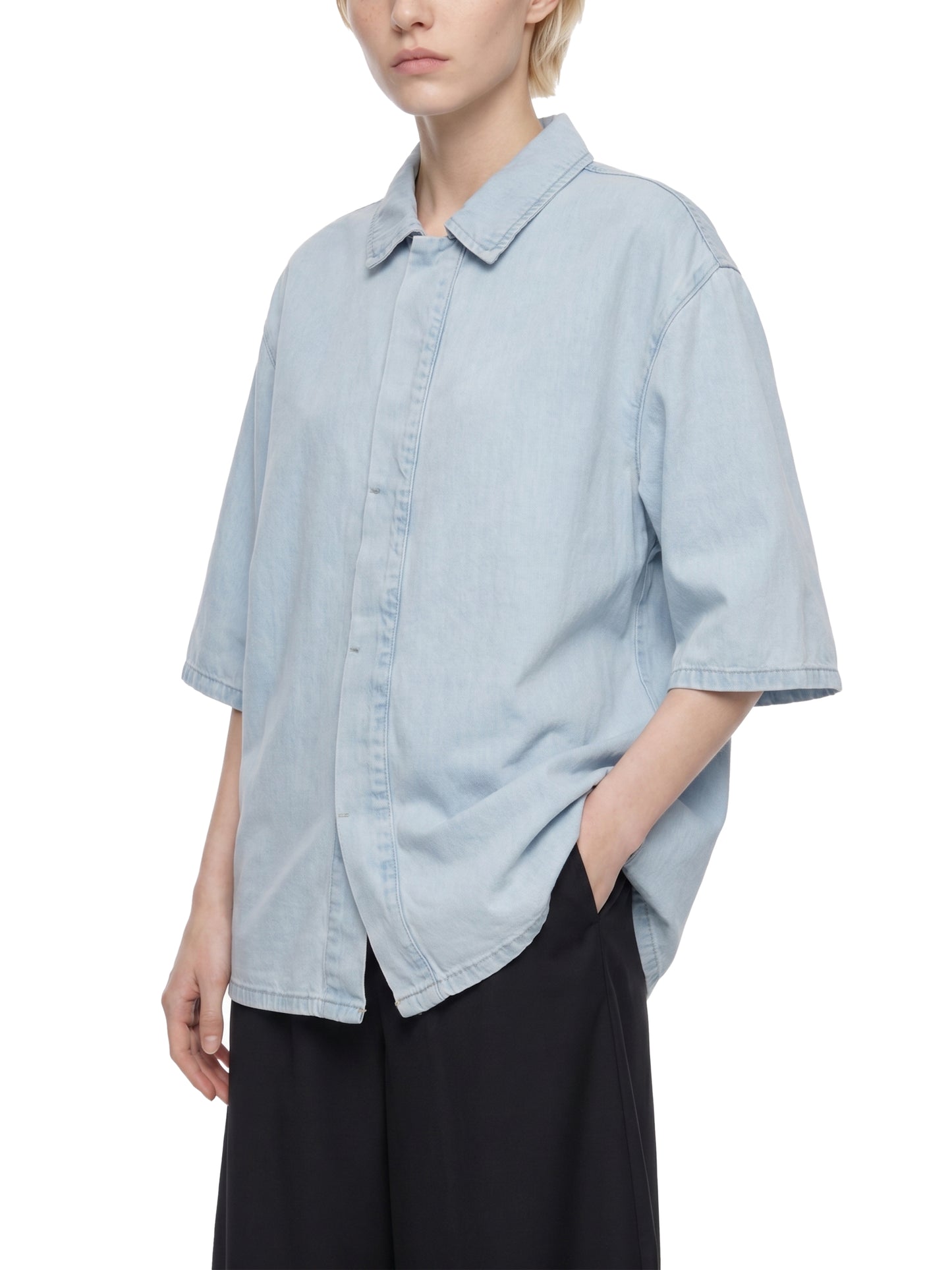 Identity Scan Boxy Shirt