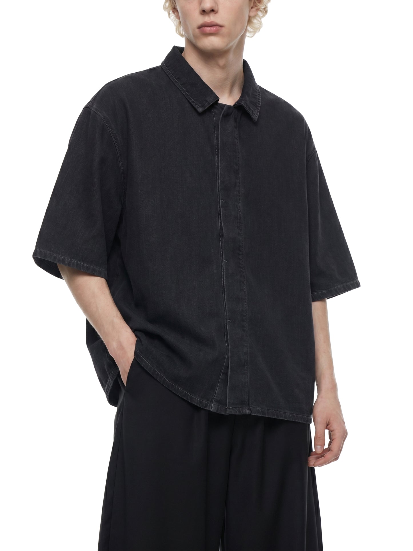 Identity Scan Boxy Shirt