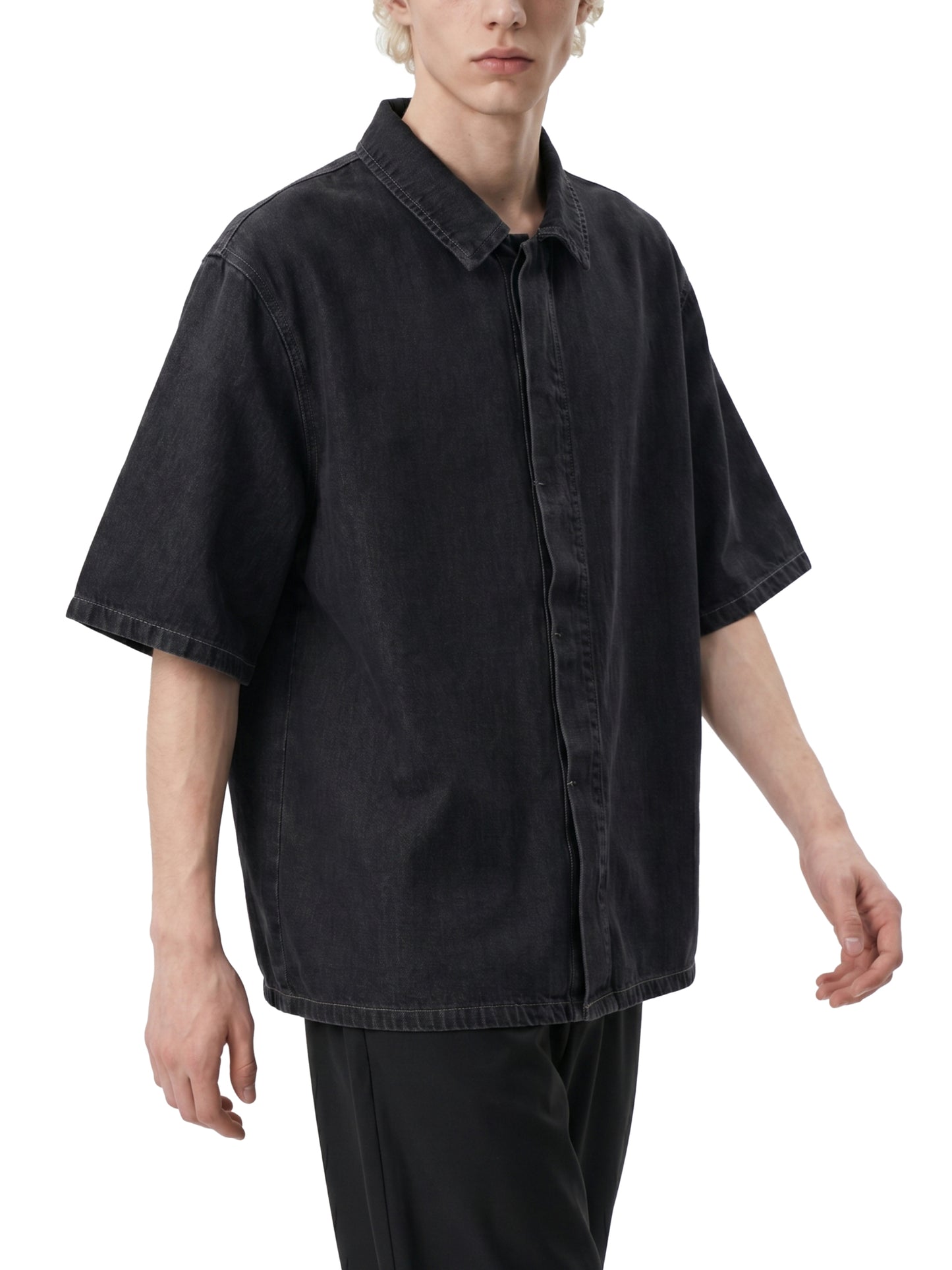 Identity Scan Boxy Shirt