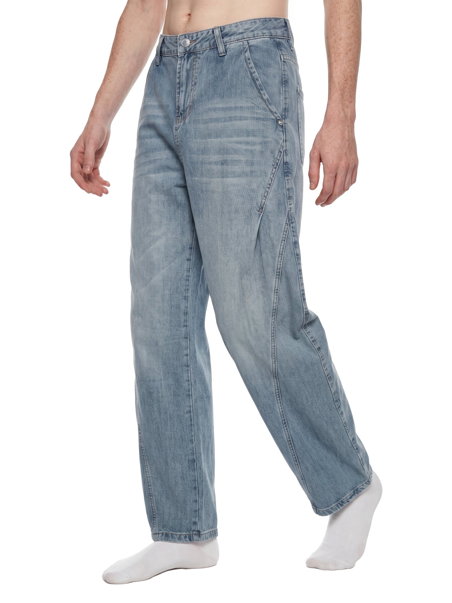 Signal Trace Barrel Jeans
