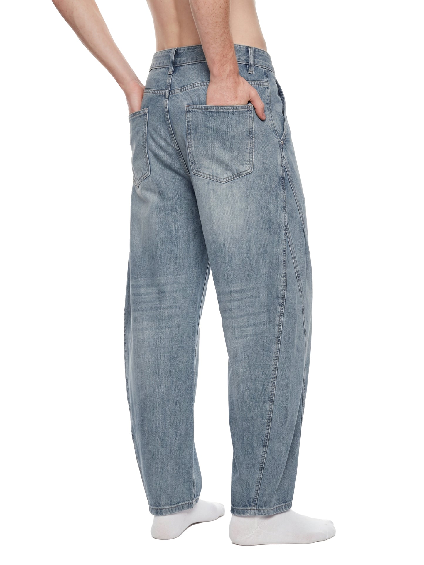 Signal Trace Barrel Jeans