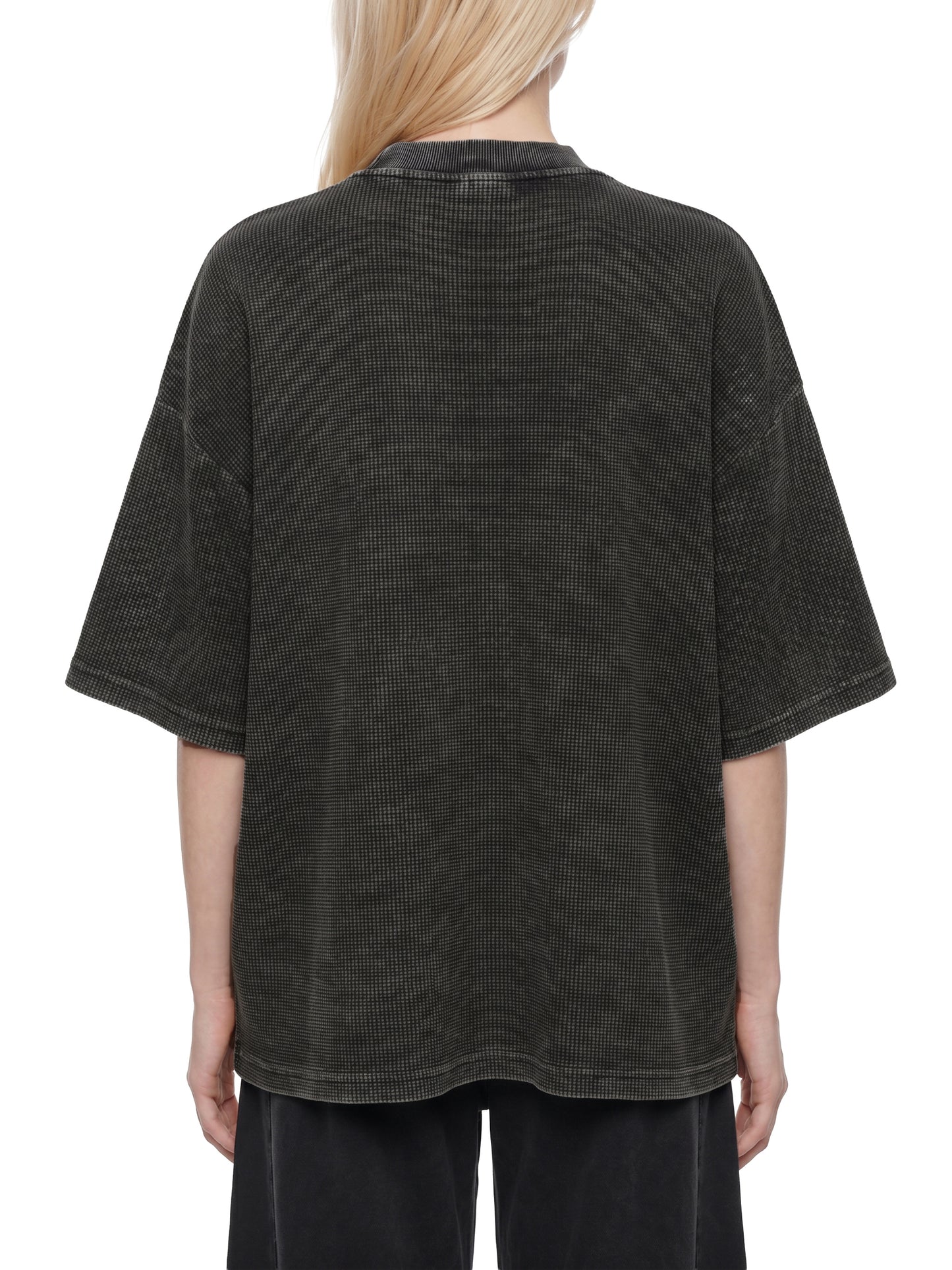 From the Core Waffle Tee Black