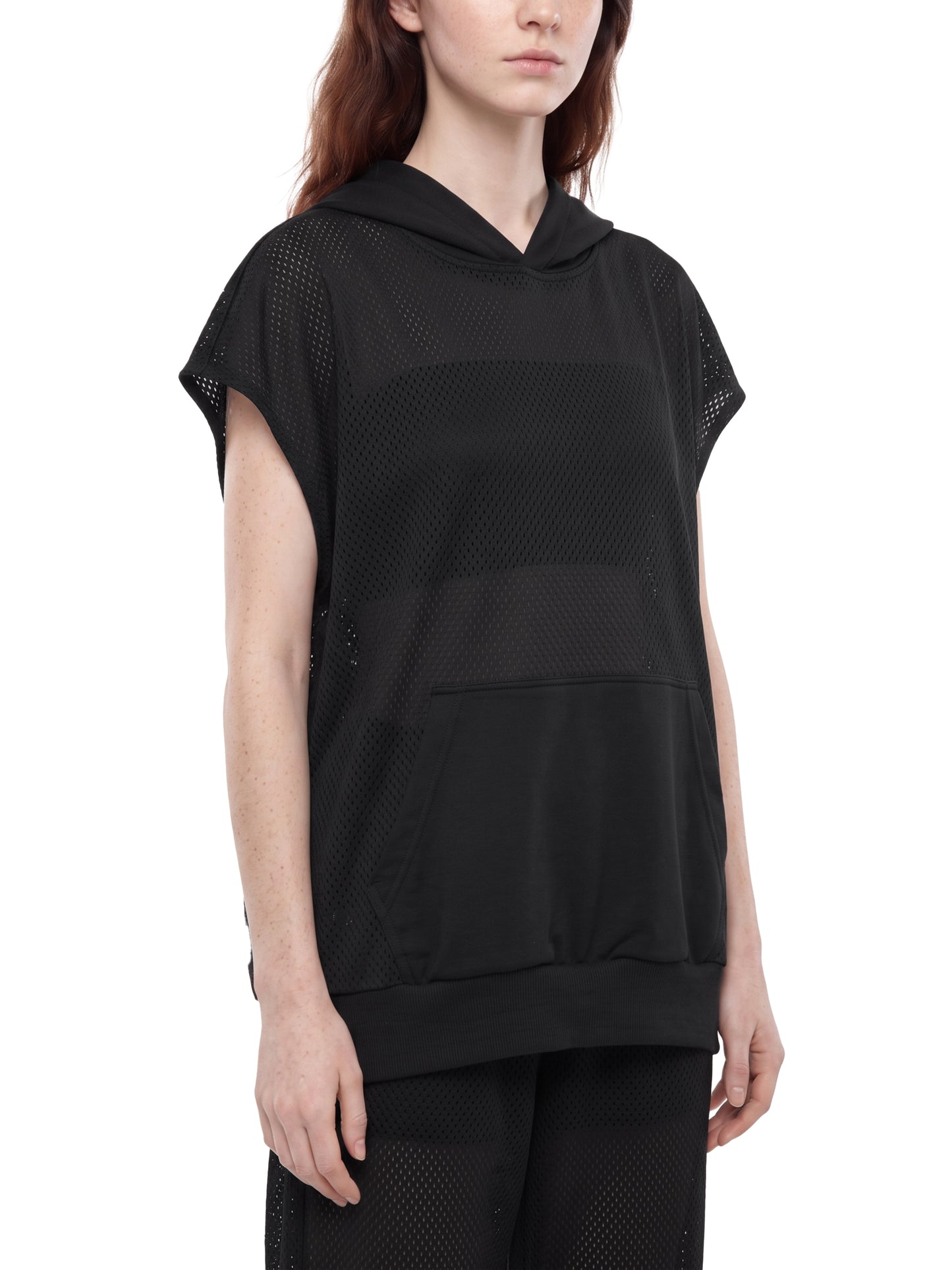 Signal Relay Mesh Hoodie