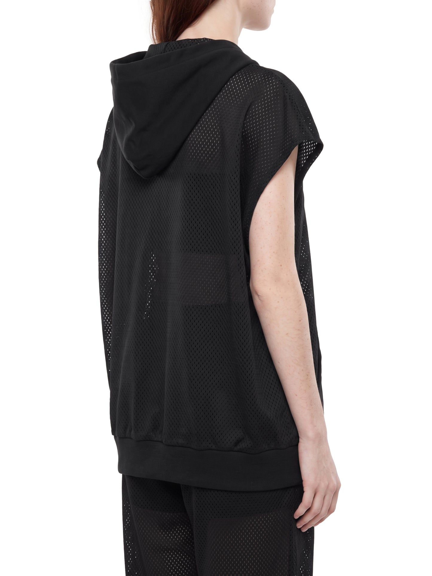 Signal Relay Mesh Hoodie
