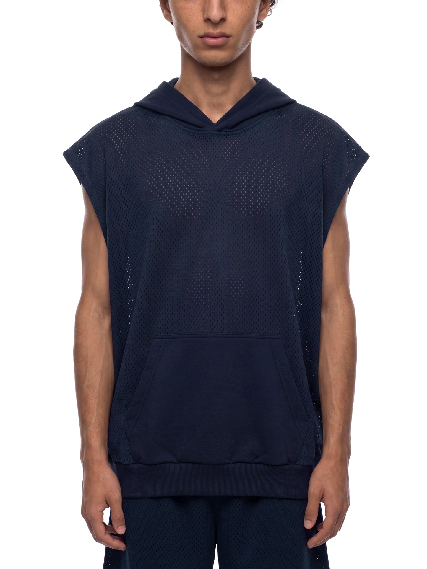 Signal Relay Mesh Hoodie