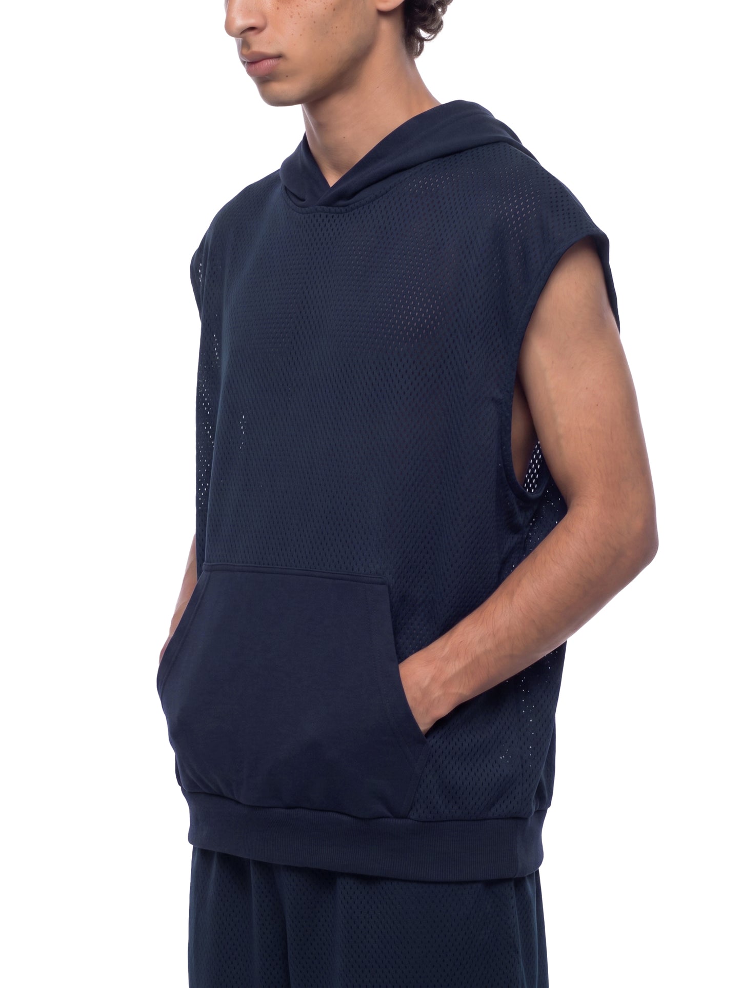 Signal Relay Mesh Hoodie