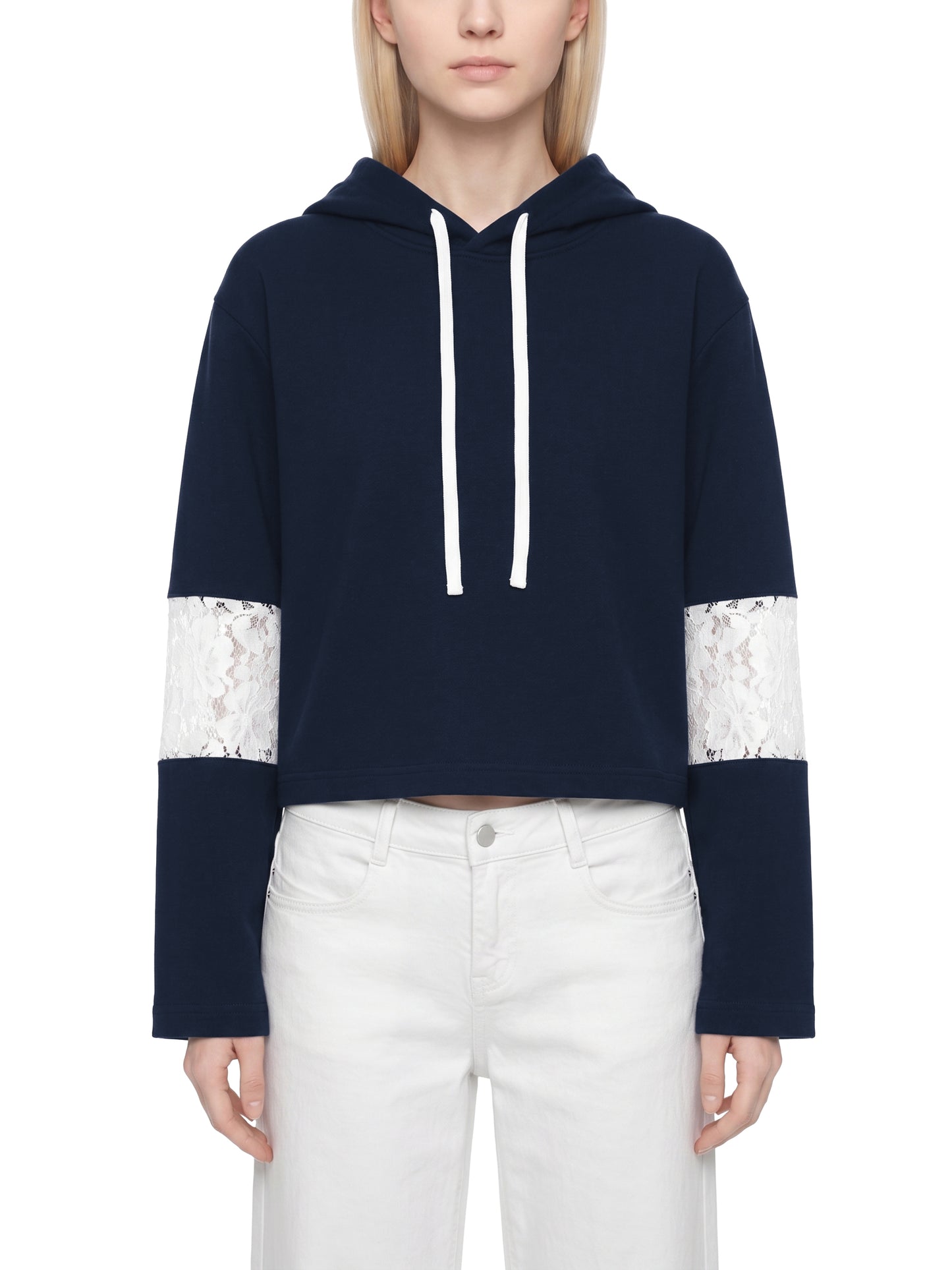 Love Veil Cropped Hoodie