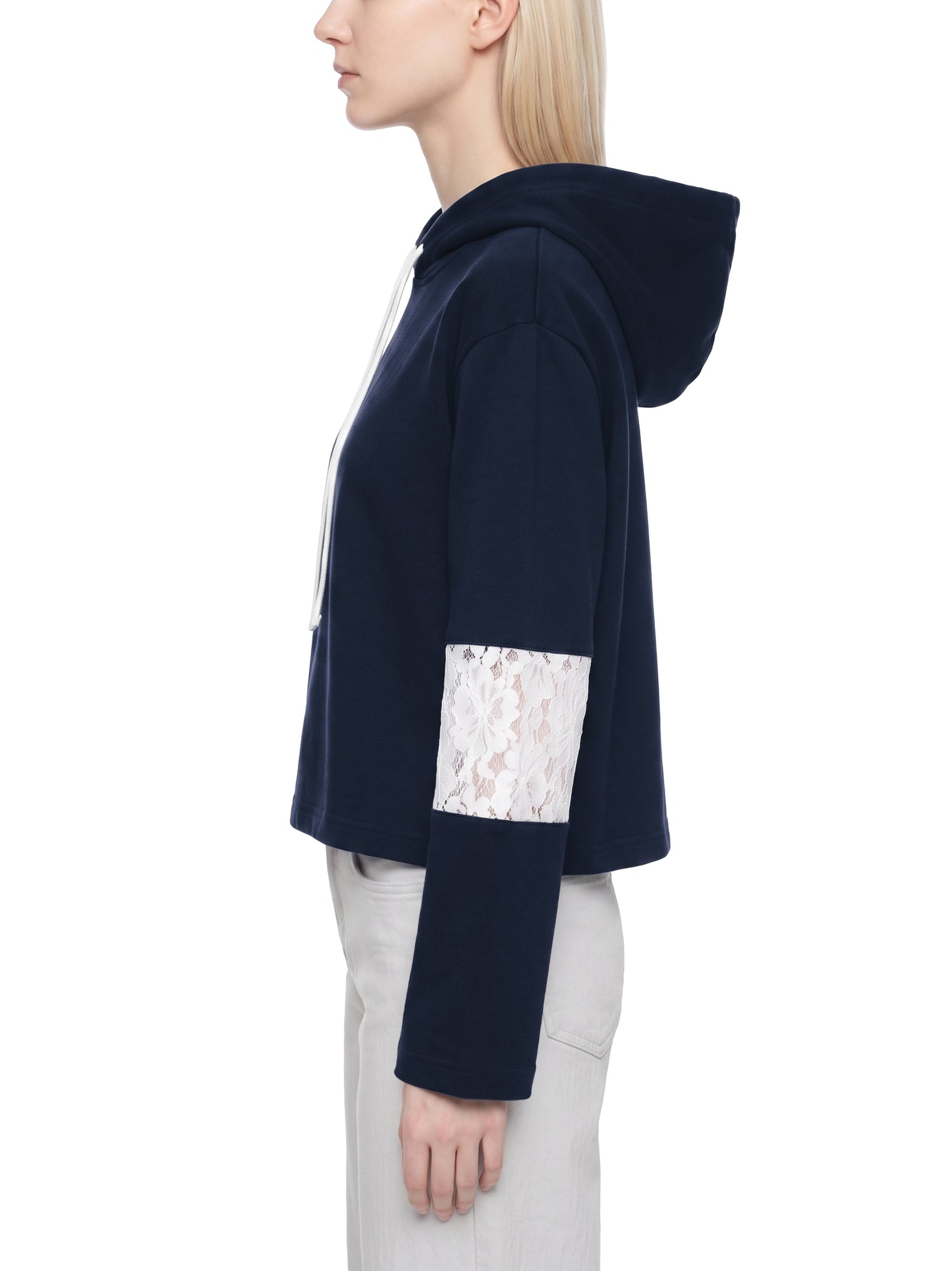 Love Veil Cropped Hoodie