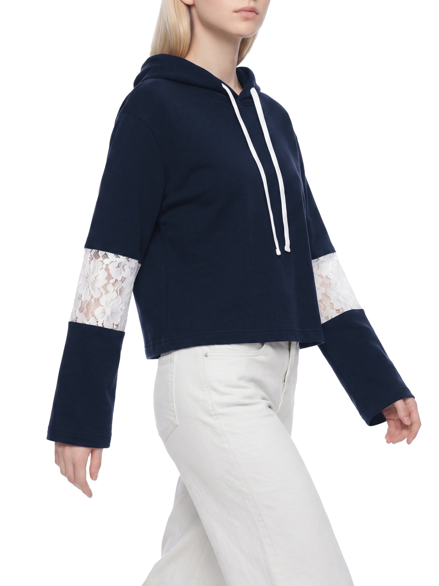 Love Veil Cropped Hoodie