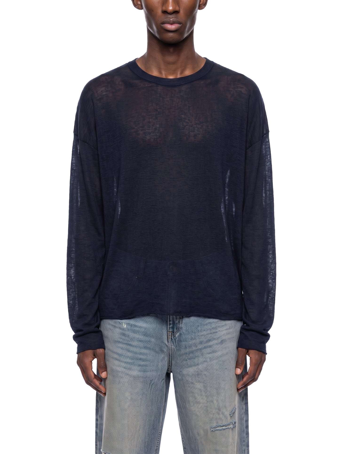 TH.ØN.3E Sheer L/S Top