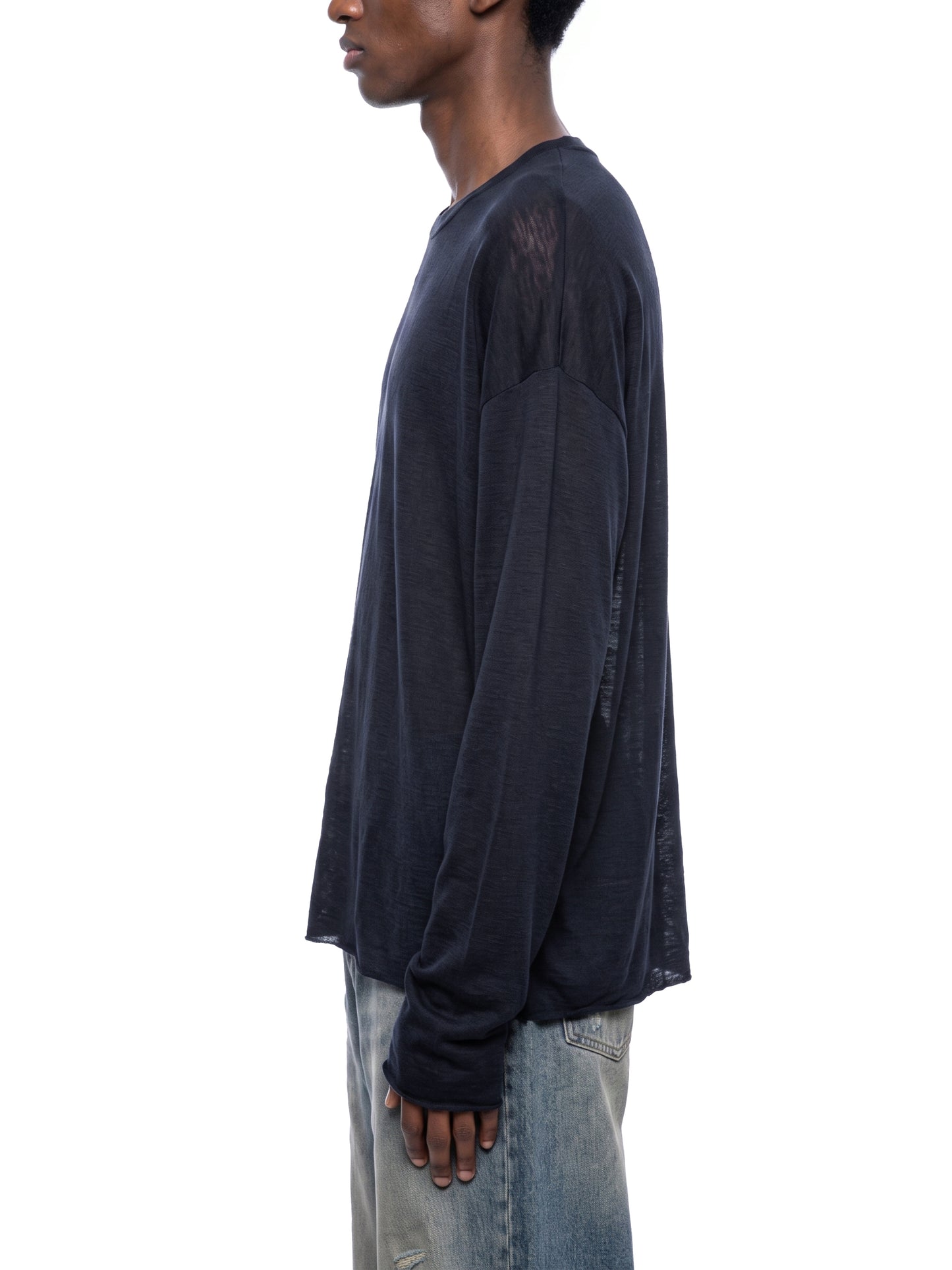 TH.ØN.3E Sheer L/S Top