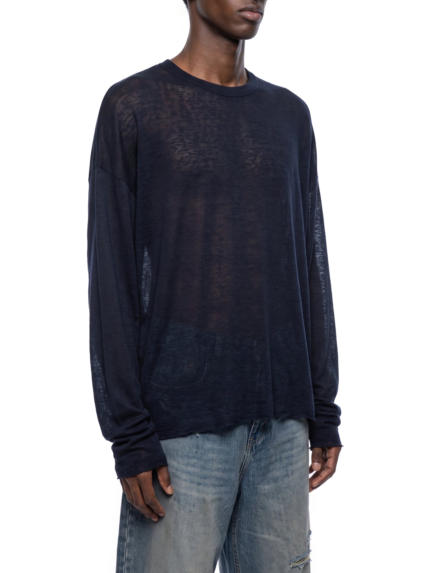 TH.ØN.3E Sheer L/S Top
